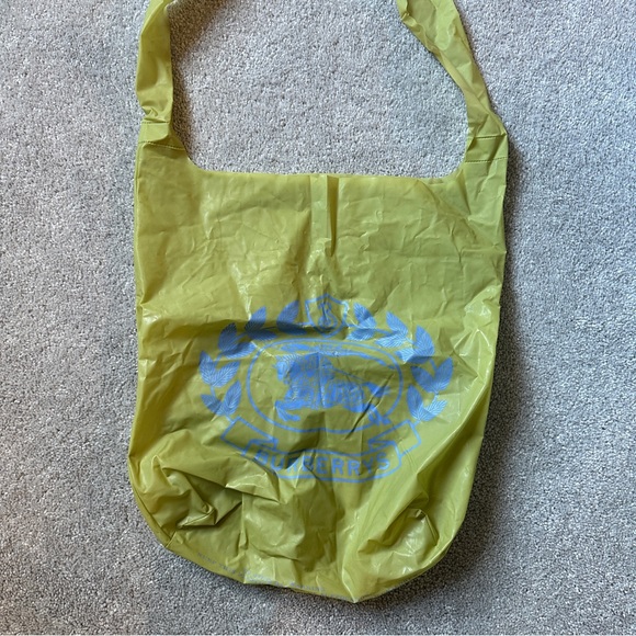 Burberrys of London Vintage Green Tote Bag - Picture 2 of 6